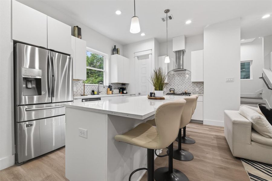 Furnished interior view inside a new home in , Houston (Image 21).