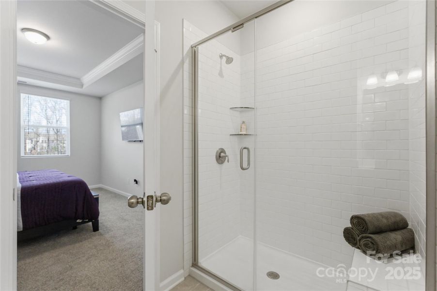 Main level primary bedroom