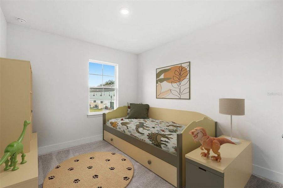 Furnished interior view inside a new home in Magnolia Reserve, Ocoee (Image 9).