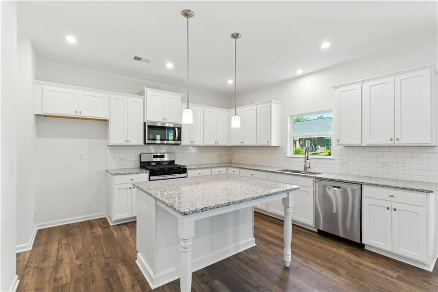 Furnished interior view inside a new home in Maple Village, Adairsville (Image 5).