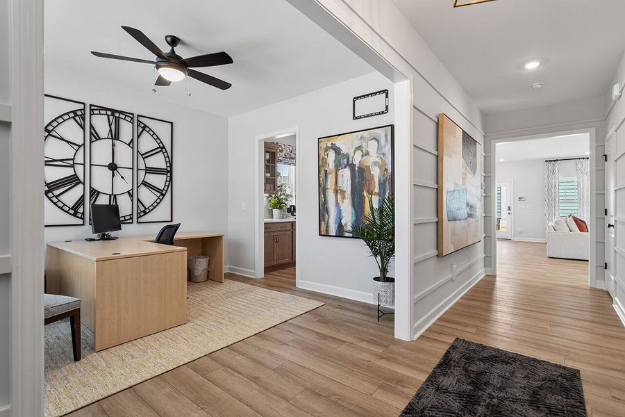 Furnished interior view inside a new home in , Summerville (Image 18). Furnished interior view inside a new home in , Summerville (Image 18).