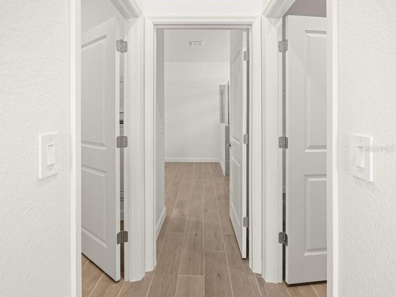 Spacious, unfurnished interior of a new home in Harbor East: Executive Homes, Port Charlotte (Image 13).