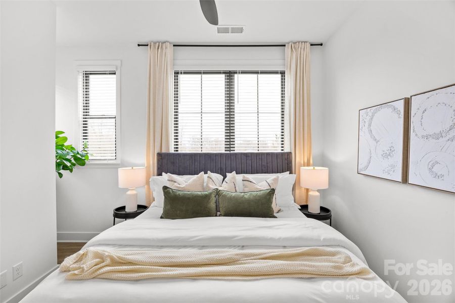 Furnished interior view inside a new home in , Charlotte (Image 32). Furnished interior view inside a new home in , Charlotte (Image 32).