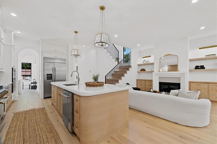 Furnished interior view inside a new home in , Decatur (Image 42).