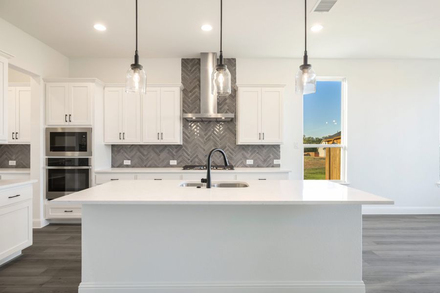 Furnished interior view inside a new home in Cambridge Crossing, Celina (Image 5).