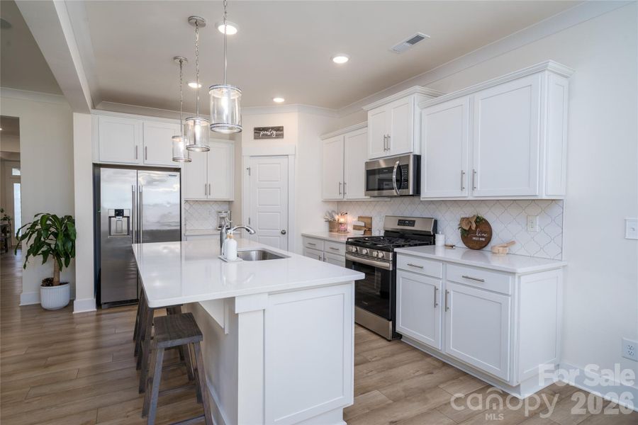 Furnished interior view inside a new home in , Sherrills Ford (Image 24).
