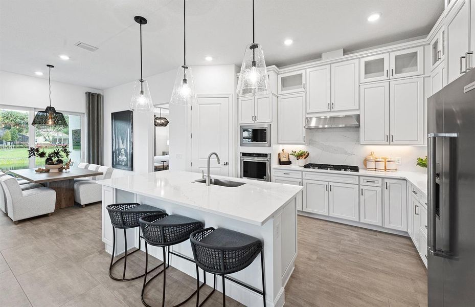 Built In Kitchen double