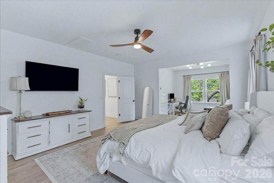 Furnished interior view inside a new home in , Charlotte (Image 13). Furnished interior view inside a new home in , Charlotte (Image 13).