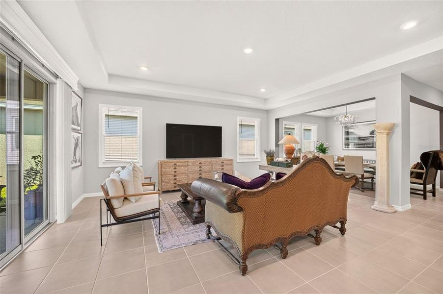 Furnished interior view inside a new home in , Ocala (Image 40). Furnished interior view inside a new home in , Ocala (Image 40).