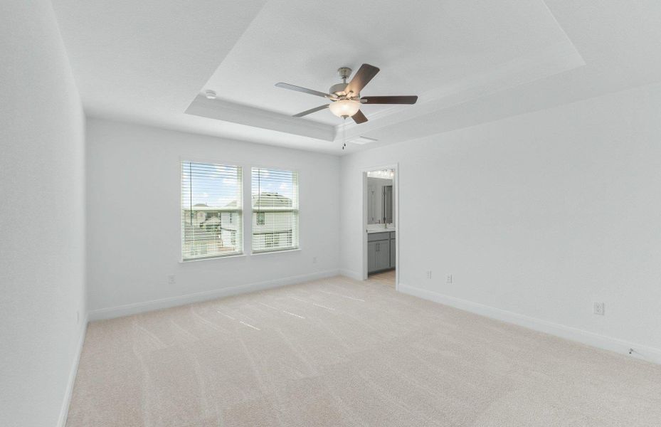 Spacious, unfurnished interior of a new home in Patterson Ranch, Georgetown (Image 17).