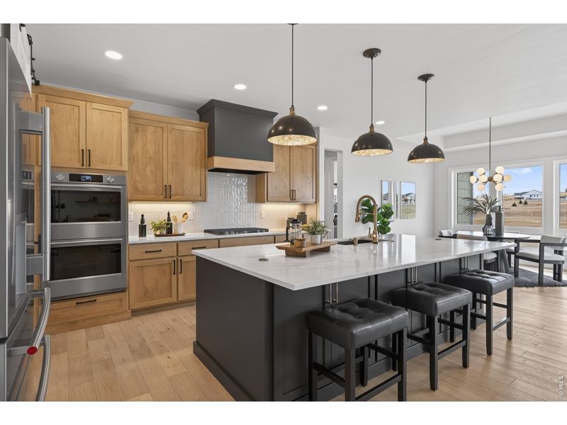 Furnished interior view inside a new home in , Severance (Image 39).