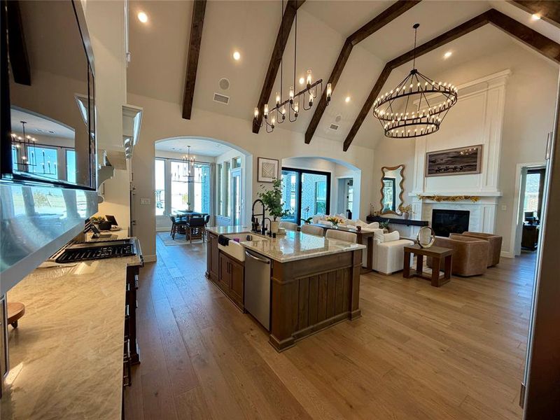 Furnished interior view inside a new home in Pecan Square: 100ft. lots, Northlake (Image 24). Furnished interior view inside a new home in Pecan Square: 100ft. lots, Northlake (Image 24).