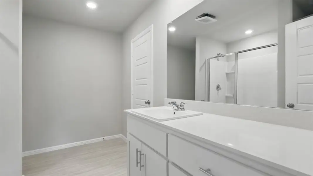 Furnished interior view inside a new home in Orchard Village, Fort Worth (Image 9).