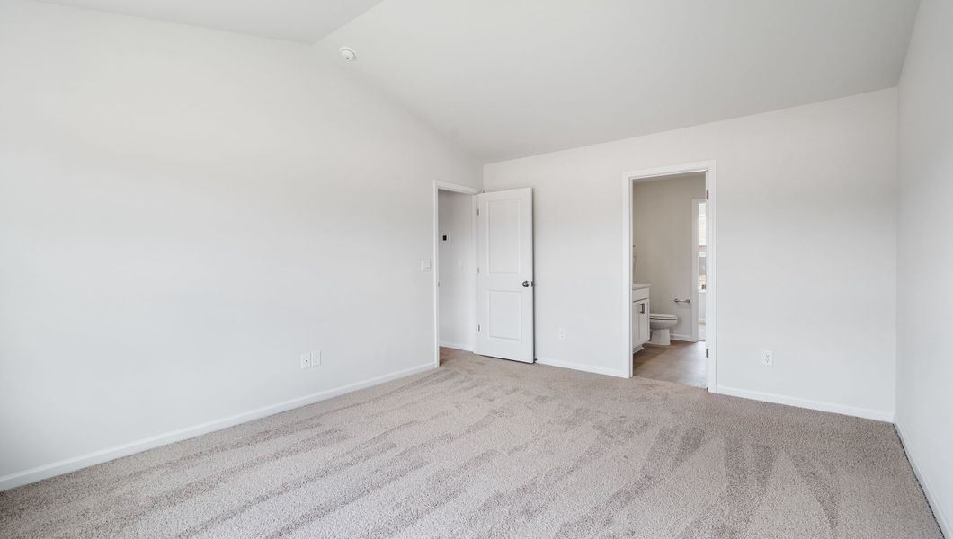 Representative unfurnished interior of a home built from the BRANDON by D.R. Horton in Baxter Village, Boiling Springs (Image 20). Representative unfurnished interior of a home built from the BRANDON by D.R. Horton in Baxter Village, Boiling Springs (Image 20).