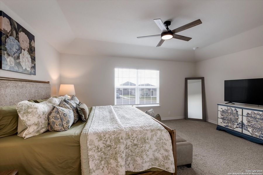 Furnished interior view inside a new home in Red River Ranch, Cibolo (Image 9). Furnished interior view inside a new home in Red River Ranch, Cibolo (Image 9).