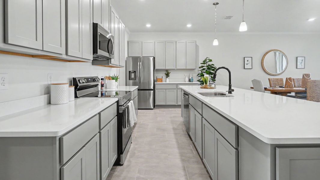 Representative furnished interior of a home built from the Drexel by Maronda Homes in North Port, North Port (Image 8).