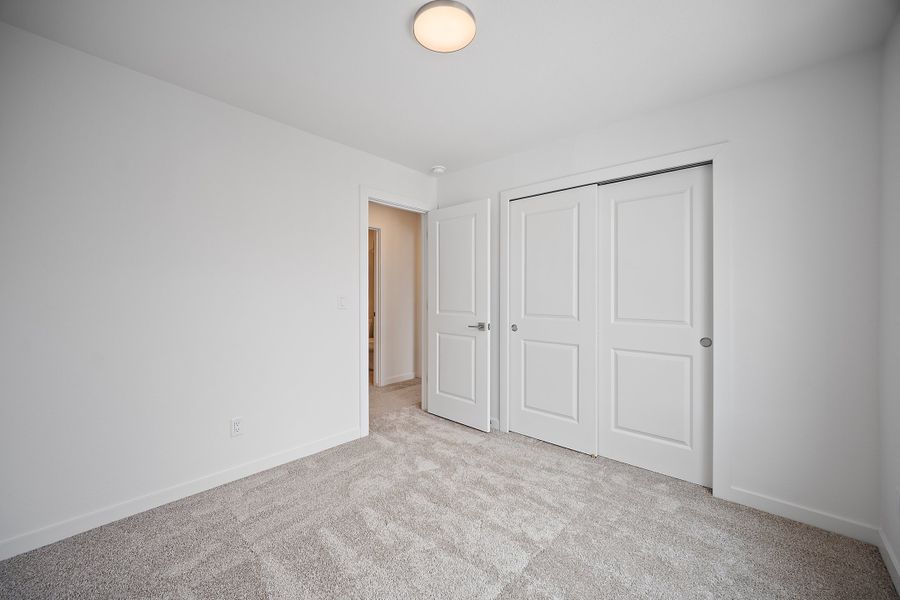 Spacious, unfurnished interior of a new home in Parkside at Victory Ridge, Colorado Springs (Image 23). Spacious, unfurnished interior of a new home in Parkside at Victory Ridge, Colorado Springs (Image 23).