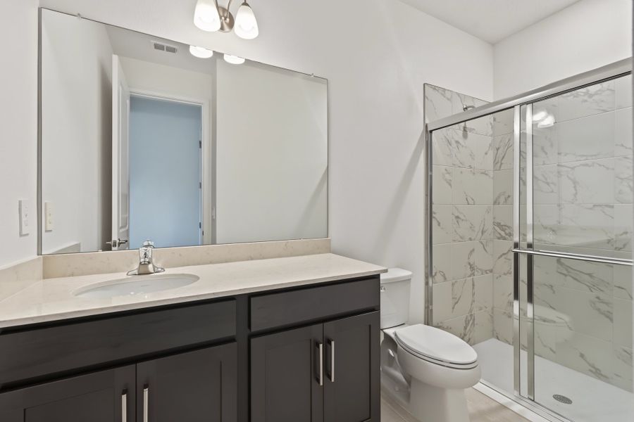 Furnished interior view inside a new home in Tamarack at Two Rivers, Zephyrhills (Image 13).