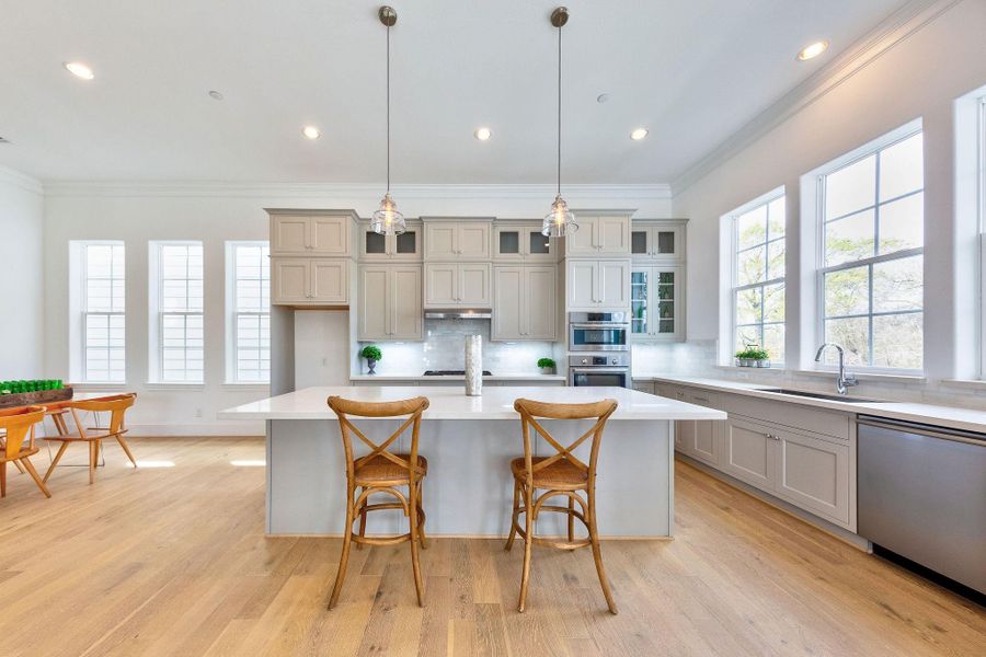 Furnished interior view inside a new home in Cottage Grove Lake, Houston (Image 3).