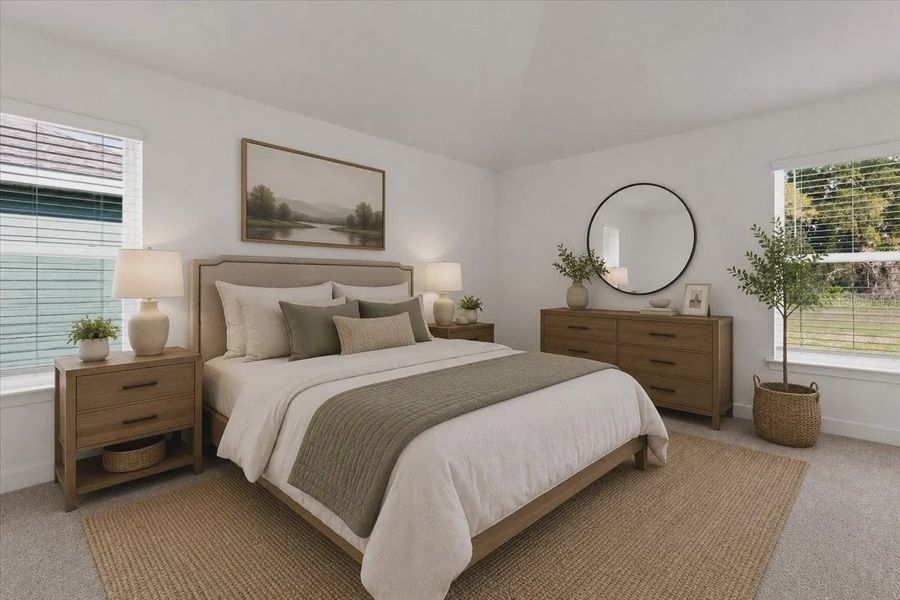 Furnished interior view inside a new home in Country Way South, Newberry (Image 9).