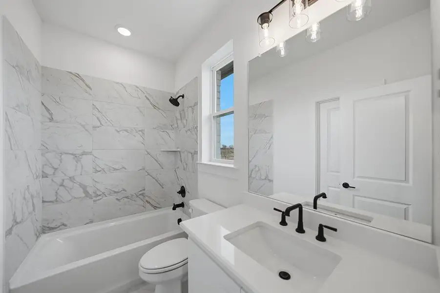 Furnished interior view inside a new home in , Prosper (Image 7).