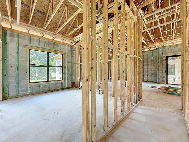 In-progress construction of a new home in , Oviedo, FL (Image 57).