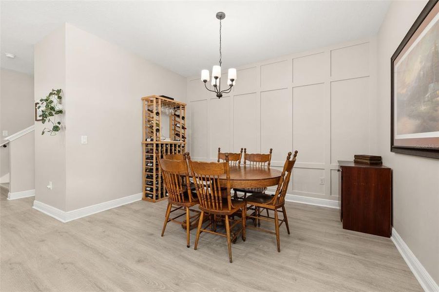 Furnished interior view inside a new home in Hartwood Landing, Clermont (Image 17).