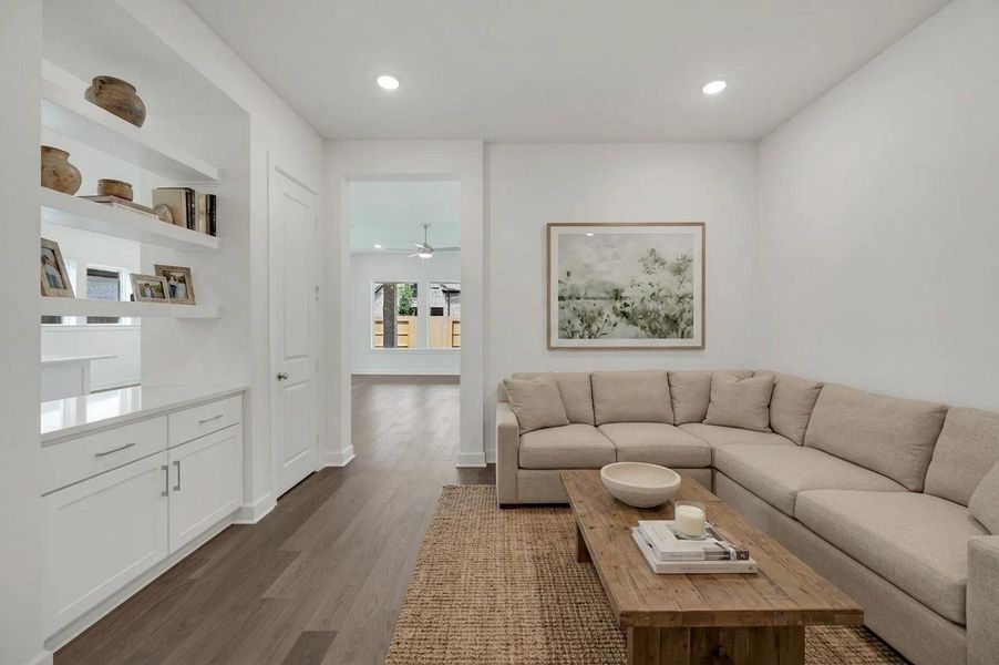Virtually staged to give you the visual you need to see furniture placement and how the home can live.