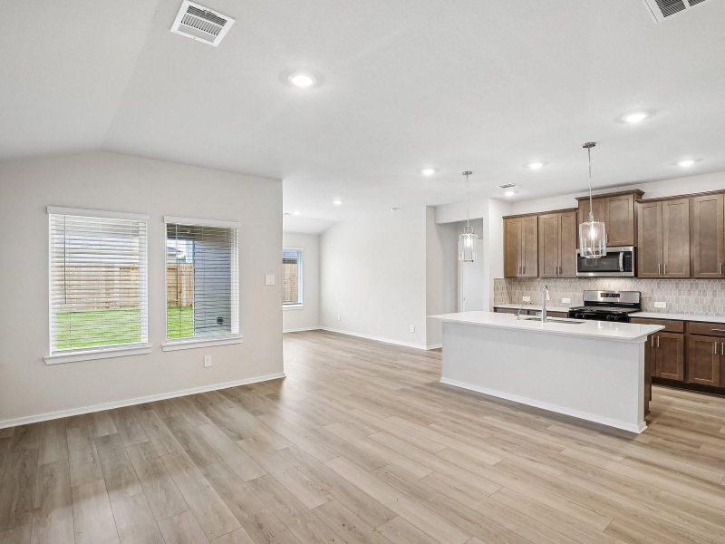 Photo is not of the actual home, but is an inspirational photo of builder’s model home and may depict options, furnishings, and/or decorator features that are not included