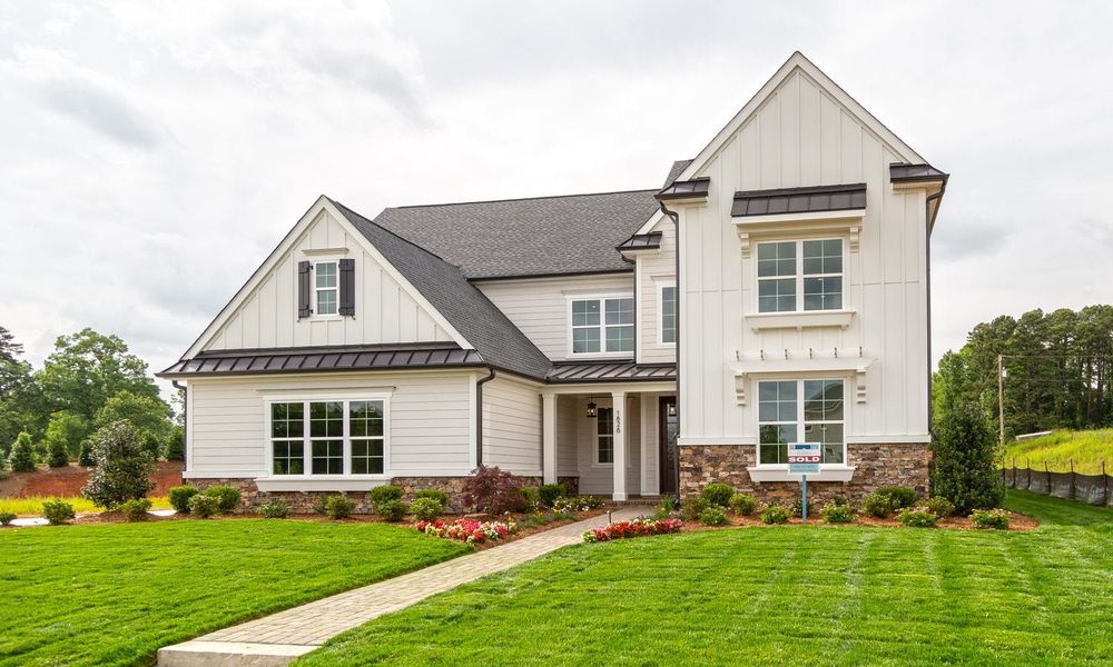 Representative exterior photo of a completed home built from the Napa SL by Classica Homes in Arden Mill, Fort Mill, SC (Image 31).