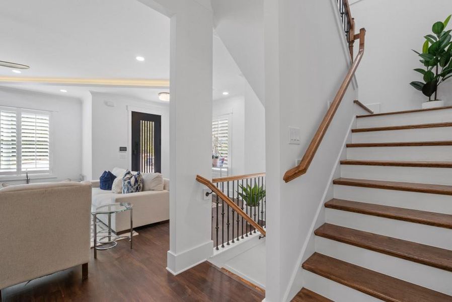 Furnished interior view inside a new home in , Stockbridge (Image 9).