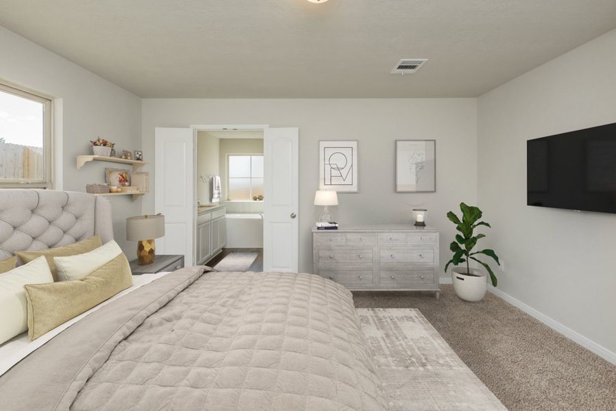 Representative furnished interior of a home built from the The 1262 by Stylecraft Builders in Legacy at Park Meadows, Lorena (Image 9). Representative furnished interior of a home built from the The 1262 by Stylecraft Builders in Legacy at Park Meadows, Lorena (Image 9).