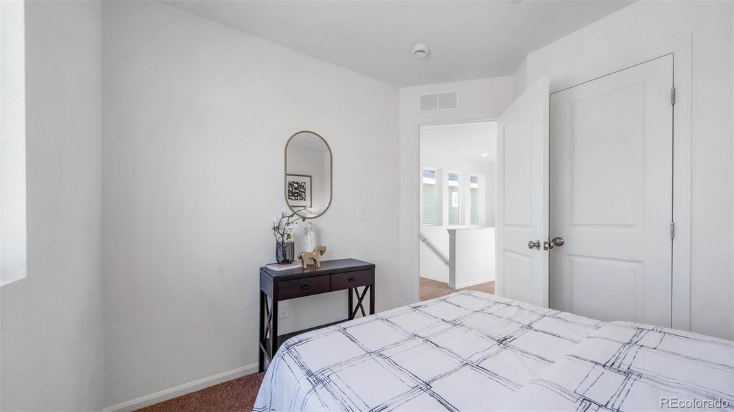 Furnished interior view inside a new home in , Commerce City (Image 20).