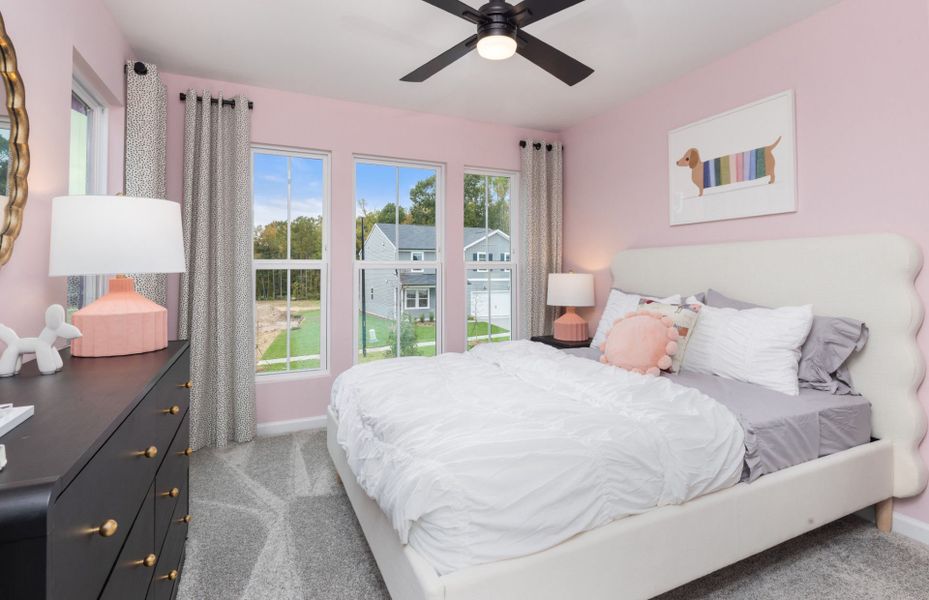 Furnished interior view inside a new home in Carpenter Falls, Durham (Image 7).