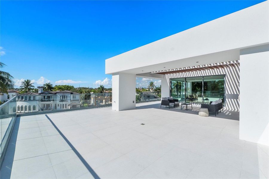 Roof top view (3rd floor)