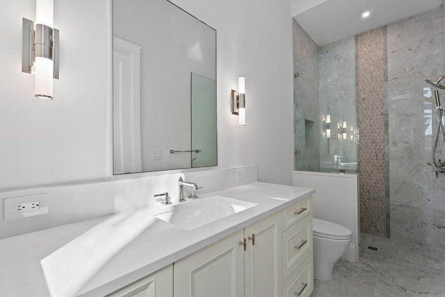 Furnished interior view inside a new home in , Sarasota (Image 9).