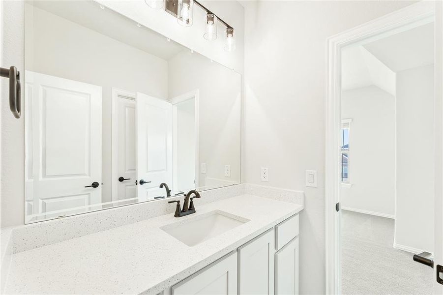 Furnished interior view inside a new home in Sutton Fields, Celina (Image 7).