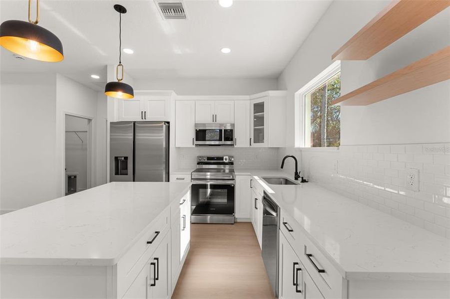 Furnished interior view inside a new home in , North Port (Image 6).