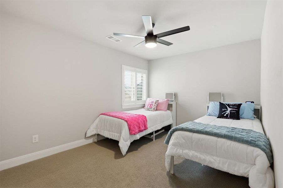 Furnished interior view inside a new home in The Parks at Wilson Creek, Celina (Image 12). Furnished interior view inside a new home in The Parks at Wilson Creek, Celina (Image 12).