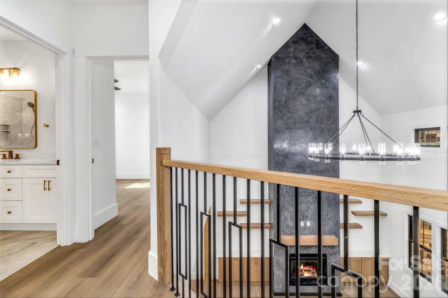 Furnished interior view inside a new home in , Mills River (Image 12).