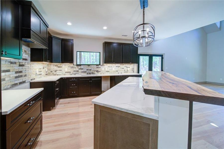 Furnished interior view inside a new home in , Dawsonville (Image 6).