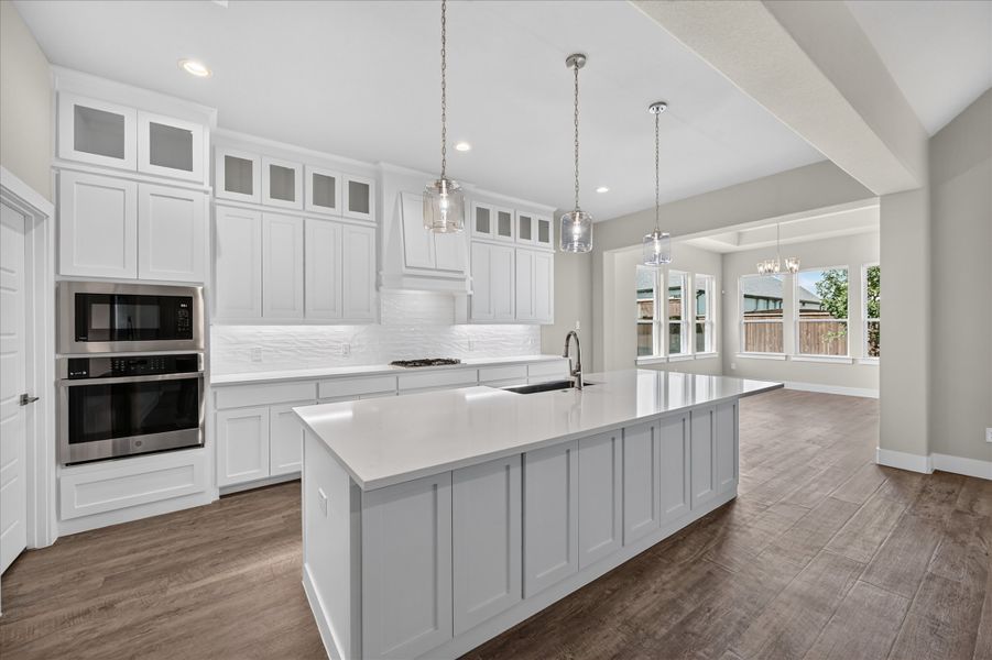 Furnished interior view inside a new home in LeTara, Haslet (Image 6).