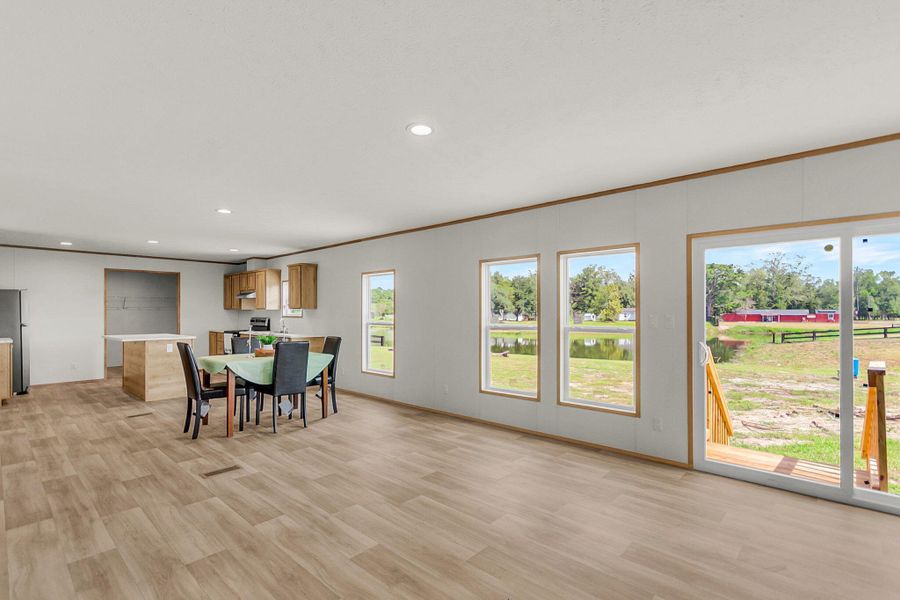 Furnished interior view inside a new home in , Dorchester (Image 6).