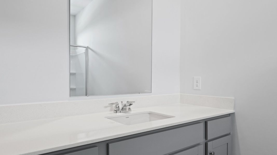 Representative furnished interior of a home built from the DARBY-EXP by D.R. Horton in Hillcrest, Ravenel (Image 13).