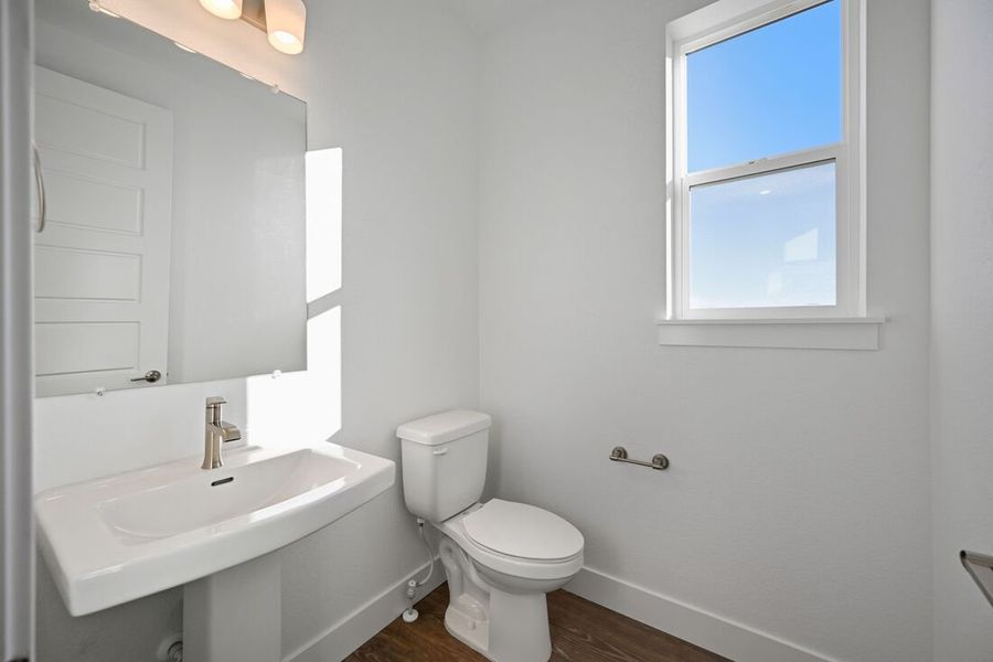 Furnished interior view inside a new home in Trailstone, Arvada (Image 9).