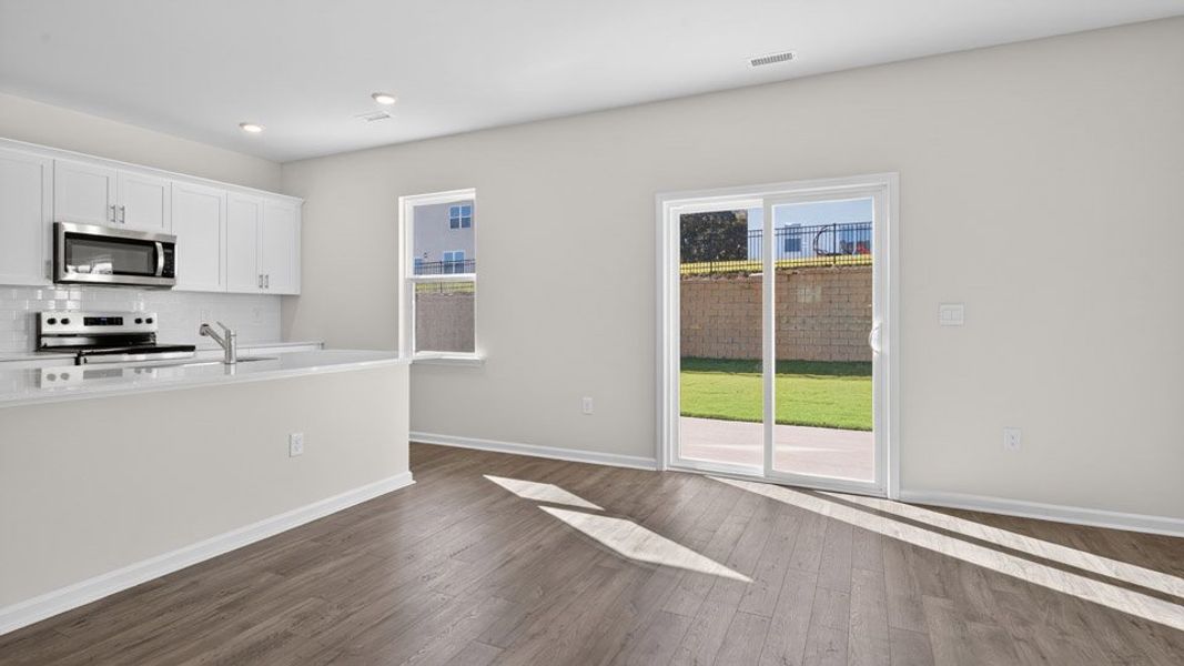 Spacious, unfurnished interior of a new home in Swift Creek Farm, Clayton (Image 13). Spacious, unfurnished interior of a new home in Swift Creek Farm, Clayton (Image 13).