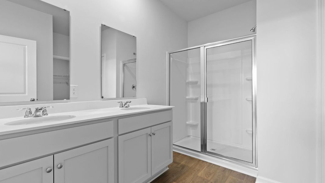 Furnished interior view inside a new home in Pine Hills at Cane Bay, Summerville (Image 11).