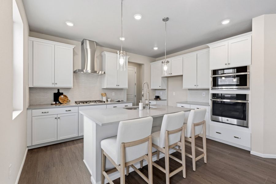 Furnished interior view inside a new home in The Manors Collection at Golden Overlook, Golden (Image 4).