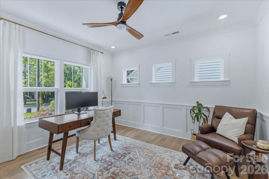 Furnished interior view inside a new home in , Charlotte (Image 29). Furnished interior view inside a new home in , Charlotte (Image 29).