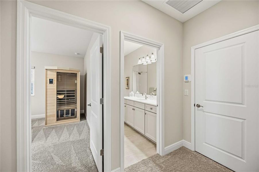 Furnished interior view inside a new home in , Lakewood Ranch (Image 45). Furnished interior view inside a new home in , Lakewood Ranch (Image 45).